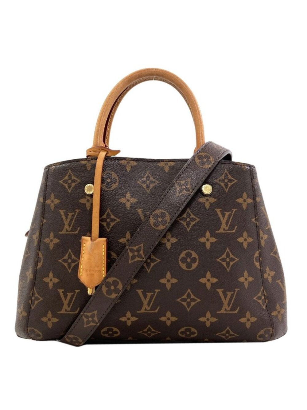 Louis Vuitton Montaigne BB Handbag Monogram Canvas